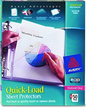 Quick-Load Sheet Protectors