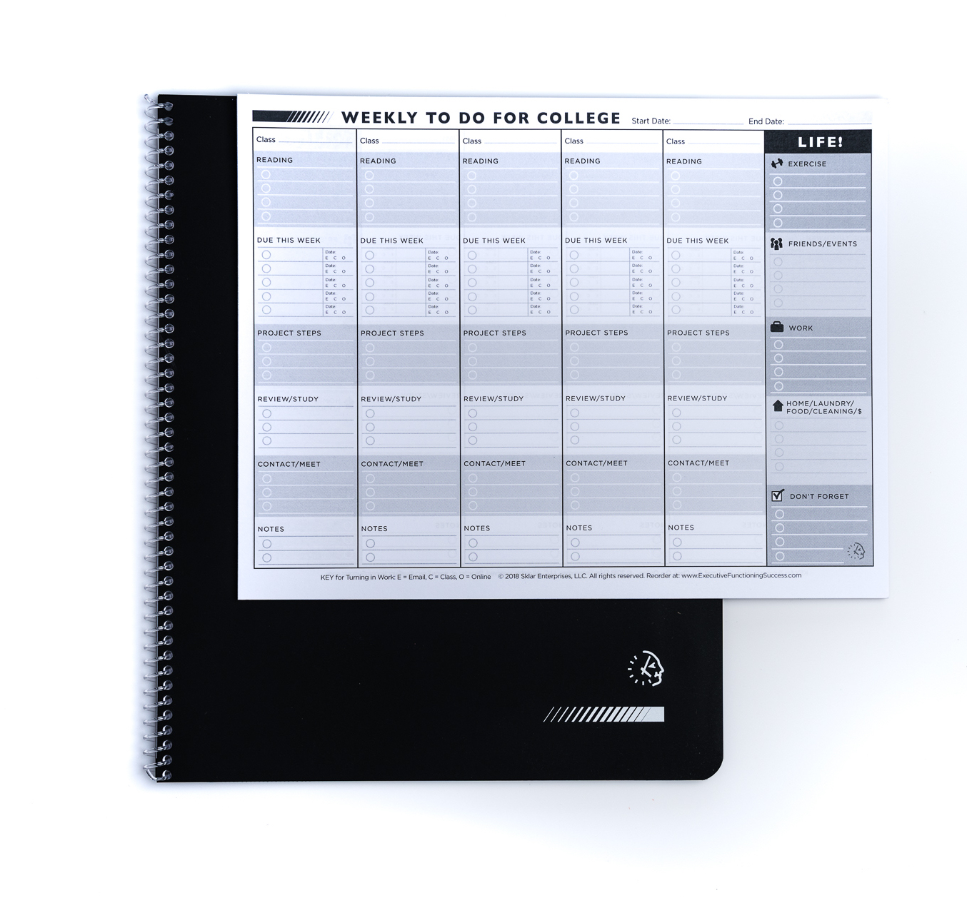 Set Up Success Black College Planner