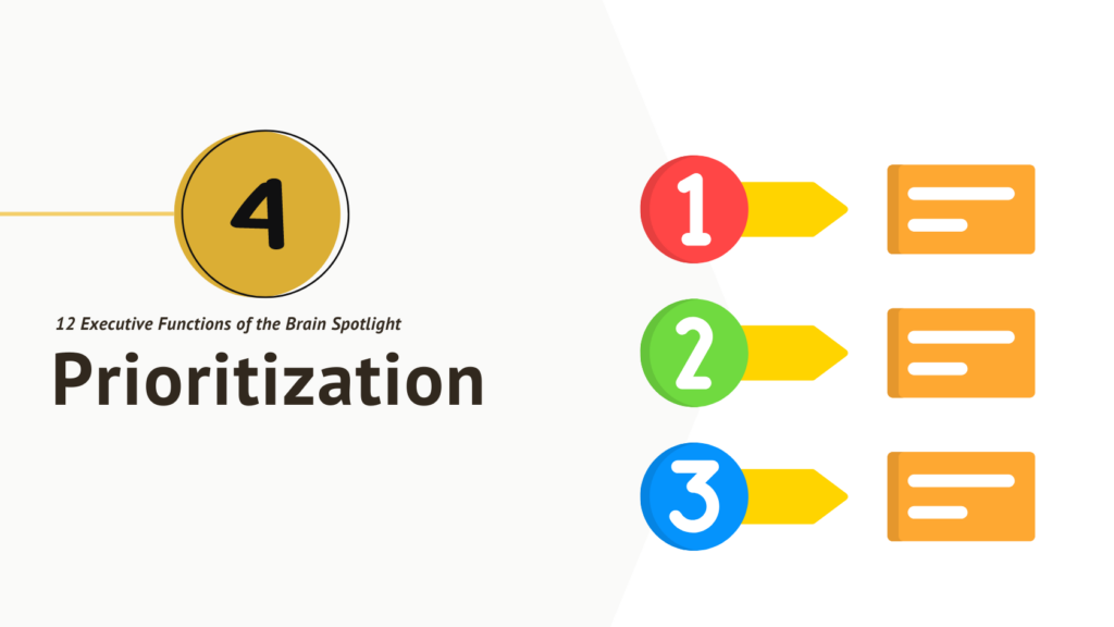 Spotlight on Executive Function Series and what they mean: Prioritization