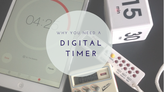 Digital timers help executive functions