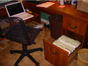 Desk Filing System