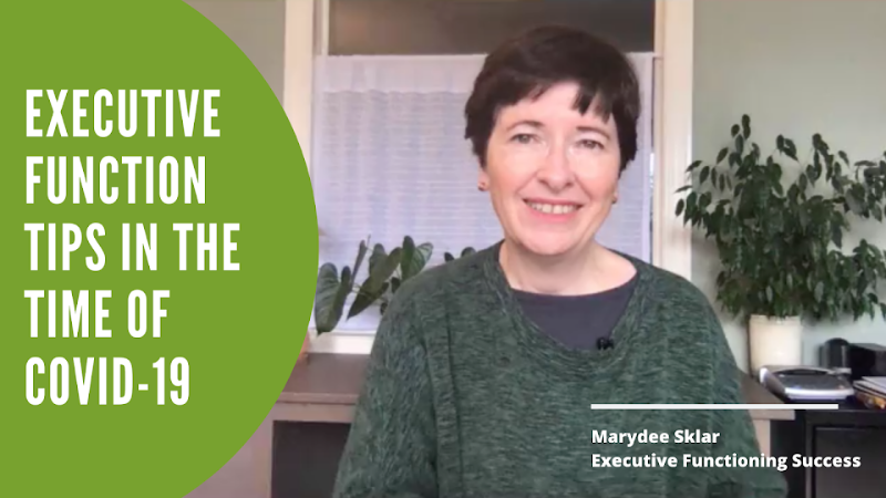 Marydee Sklar with Executive Function Tips for COVID-19
